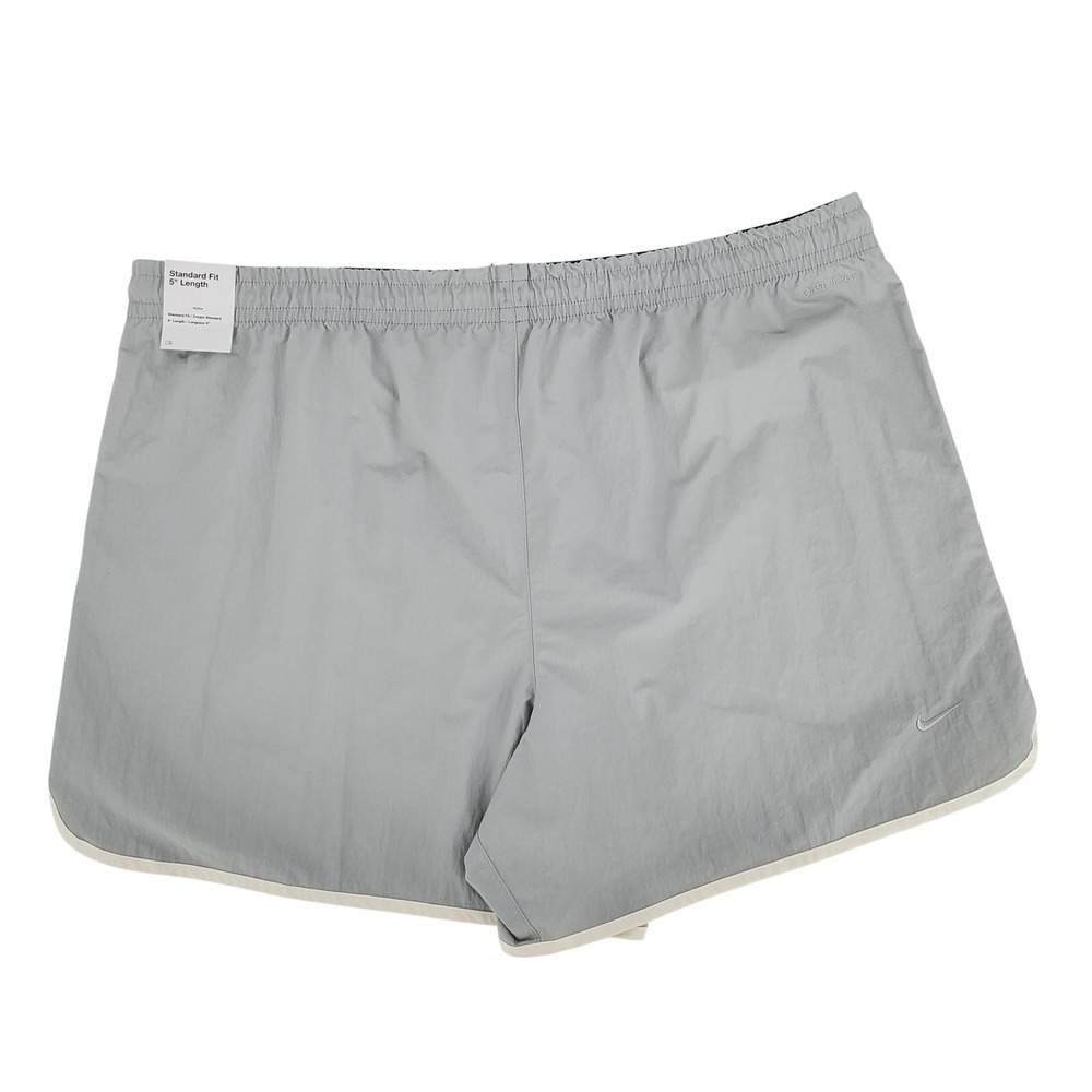 Nike Mens XXL Dri Fit Heritage Classic Training Shorts Grey Unlined Standard Fit - Picture 2 of 8